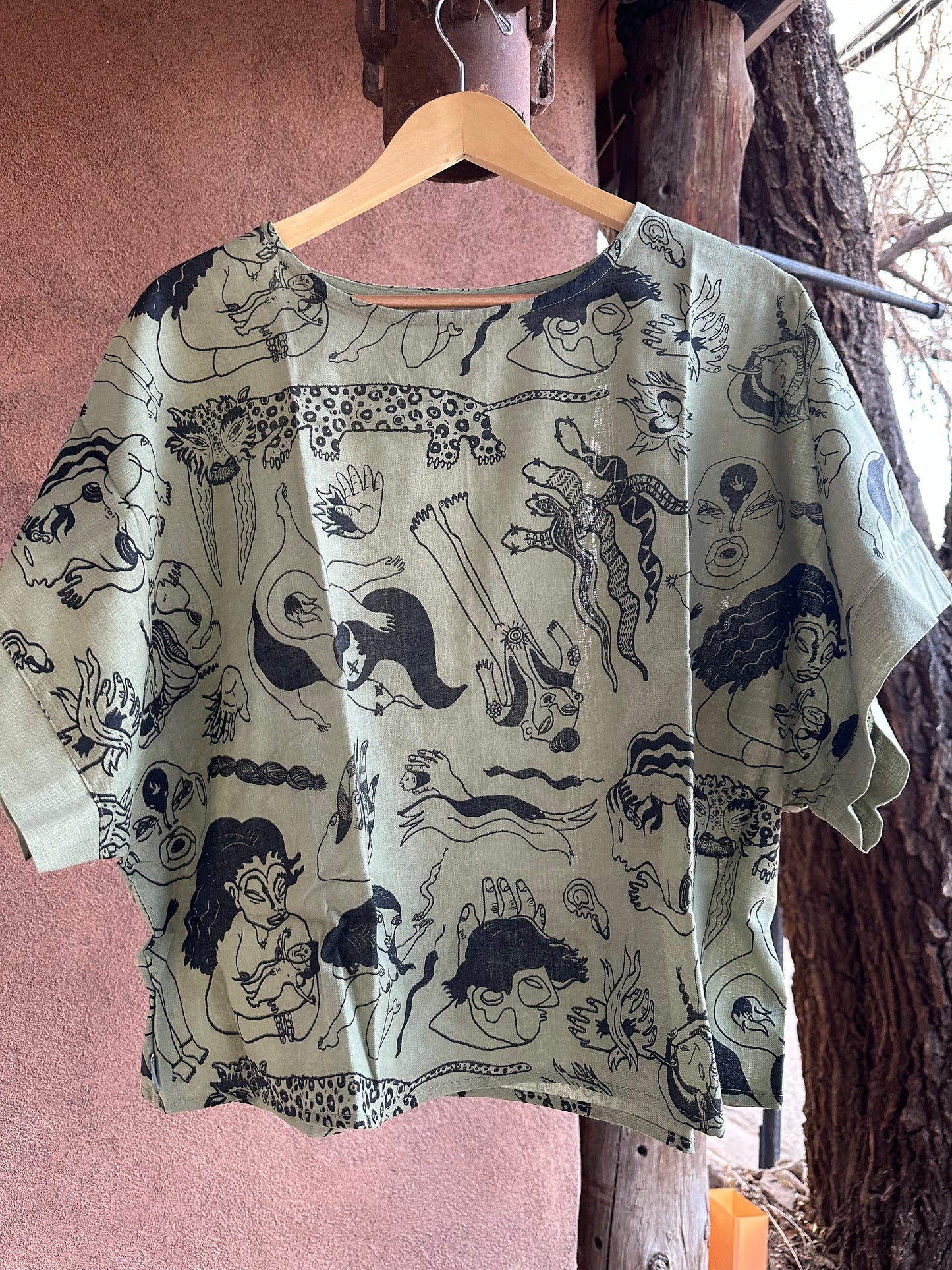 Kimono Shirts - Medium - Screen Printed
