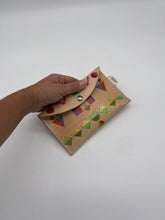 Load image into Gallery viewer, Leather wallet - Handpainted - Multicolor
