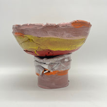 Load image into Gallery viewer, Pedestal Bowl - Multicolored
