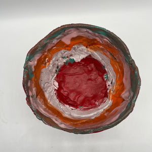 Pedestal Bowl - Multicolored
