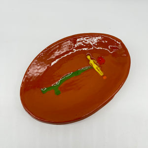 Oval Appetizer Plates - 9” x 5”