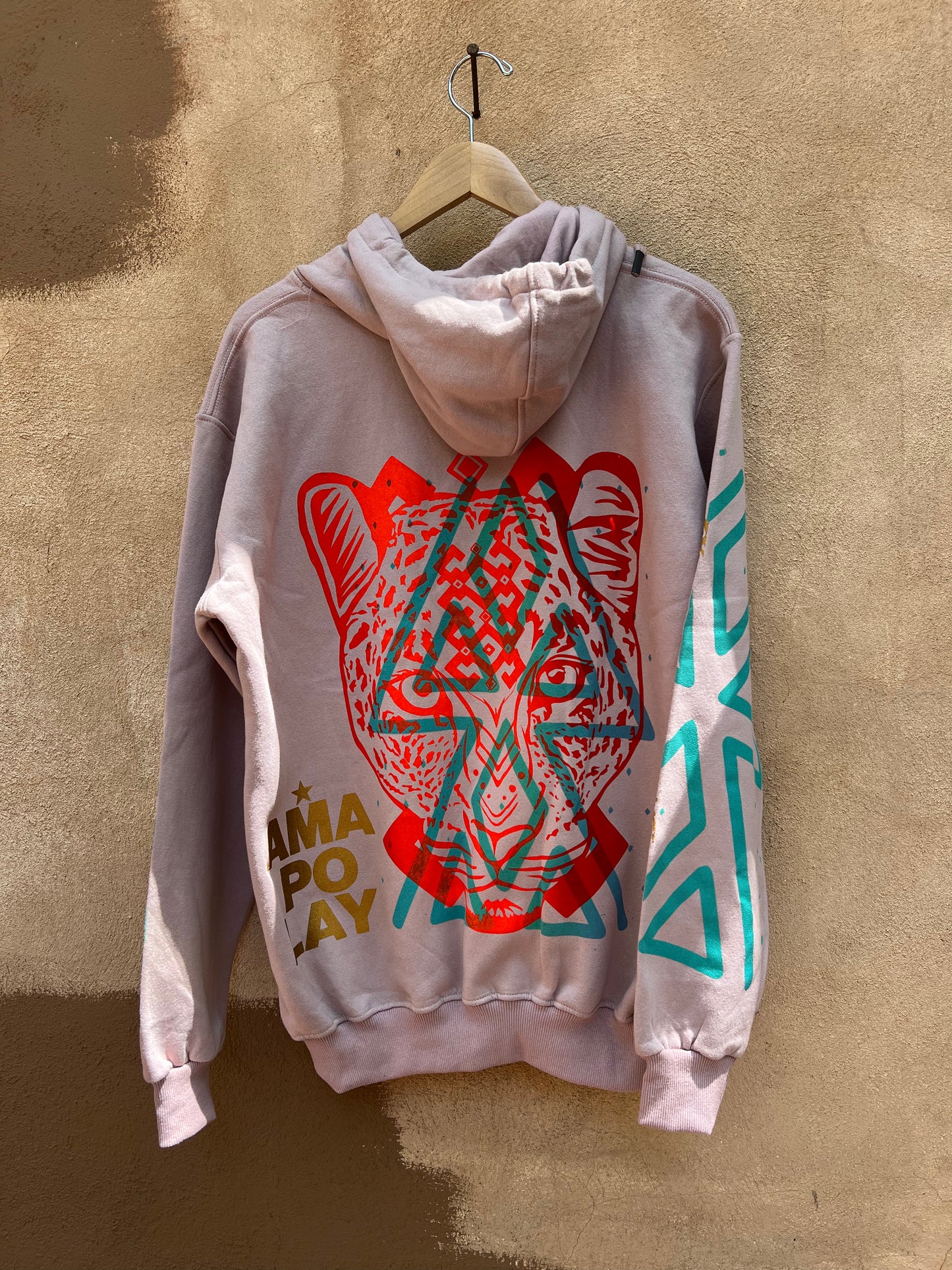 Sweatshirt Light Pink - Printed - Large