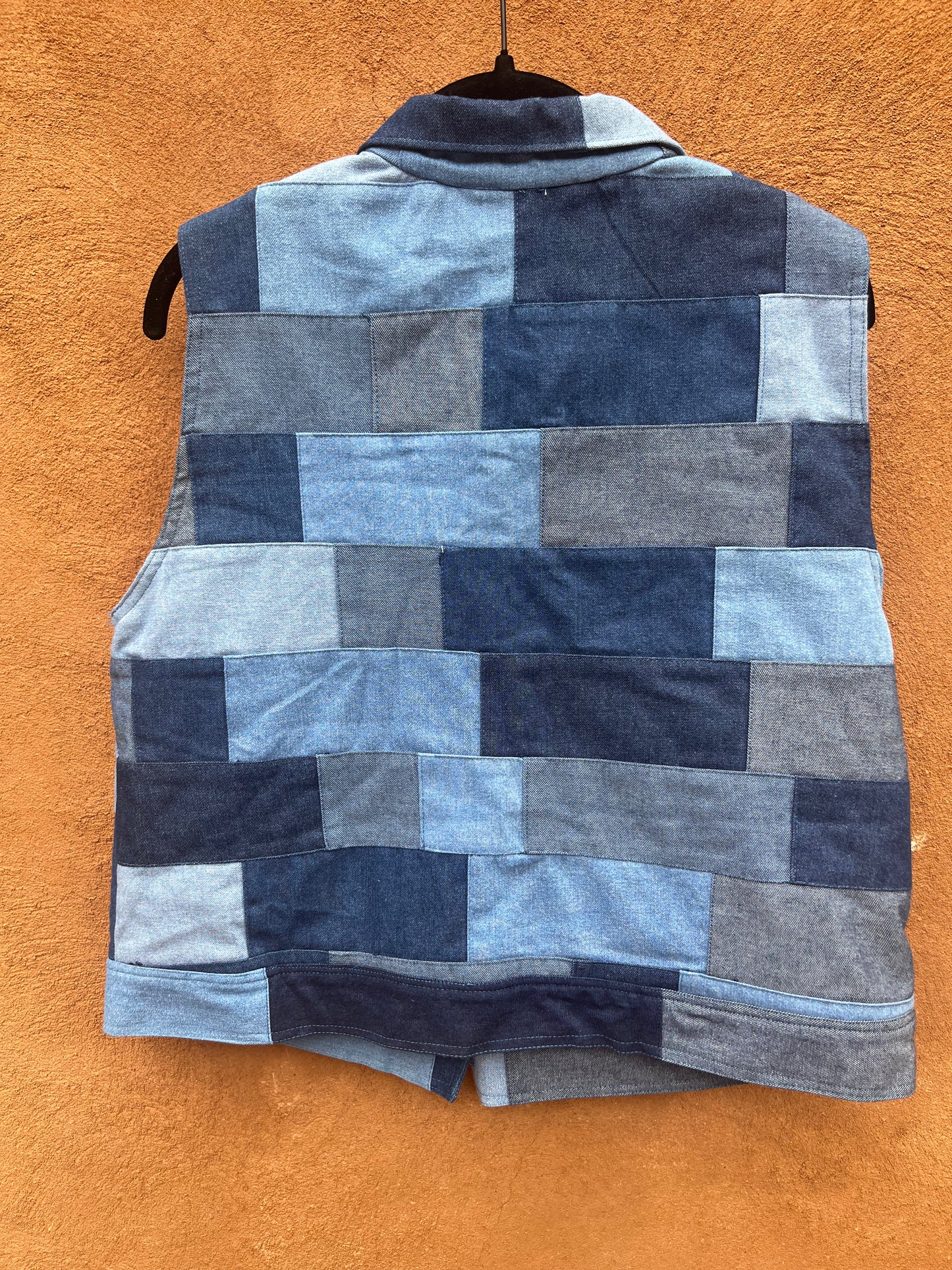 Vest - Jean patchwork
