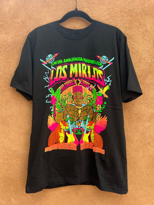 T-shirt ~ Los Mirlos ~ Cumbia Amazonica y Psicodelica