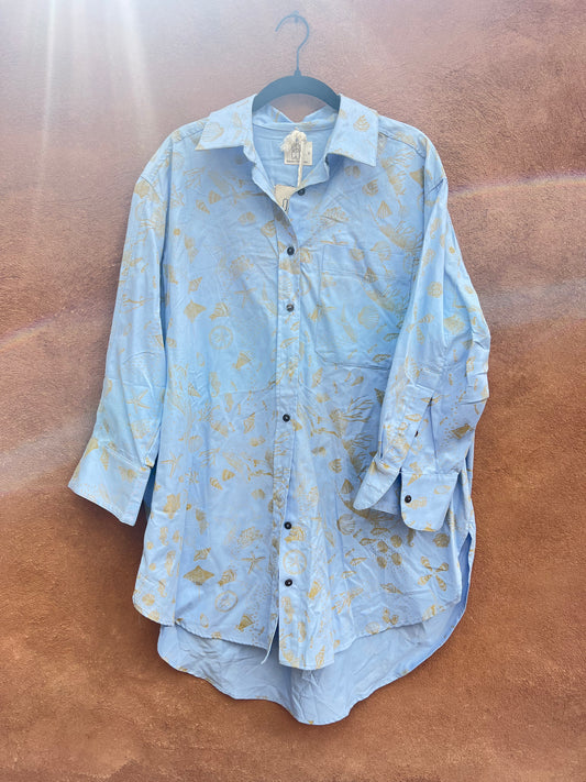 Long Sleeve Tunics - Marine Life - 100% cotton