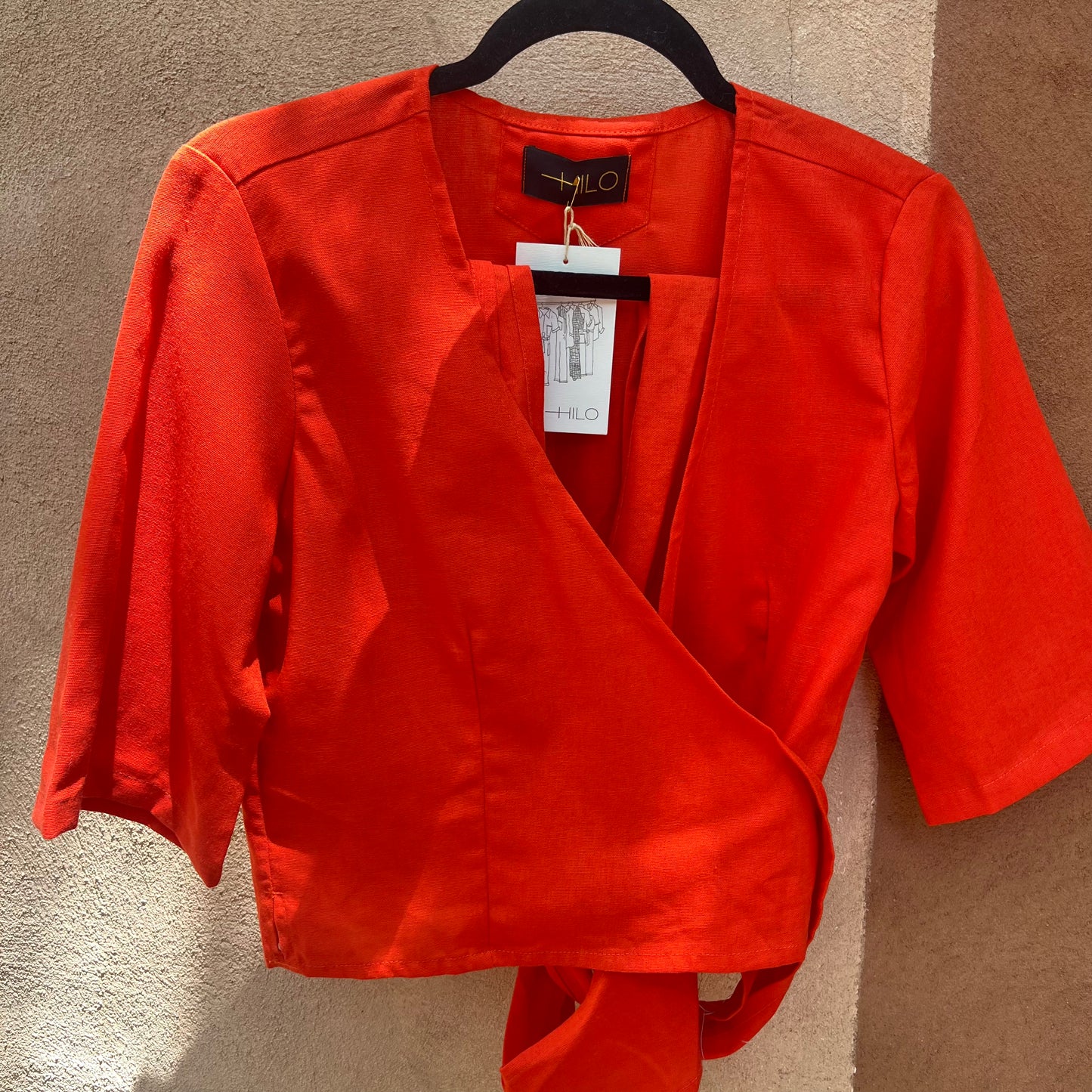 Assorted - Wrap tie top - S/M