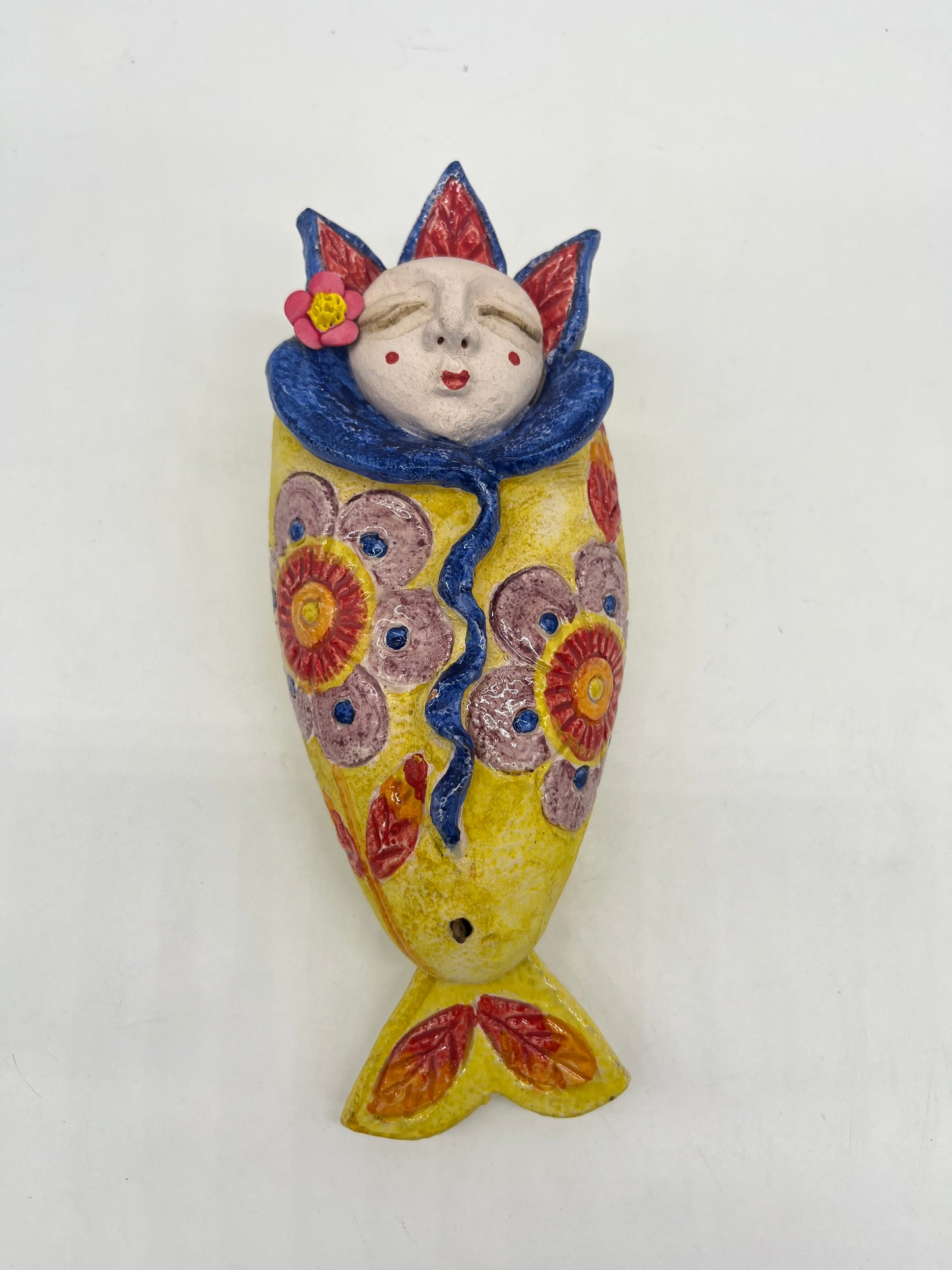 Assorted ~ Wawa with fish tail ~ Small ~ art wall sculpture