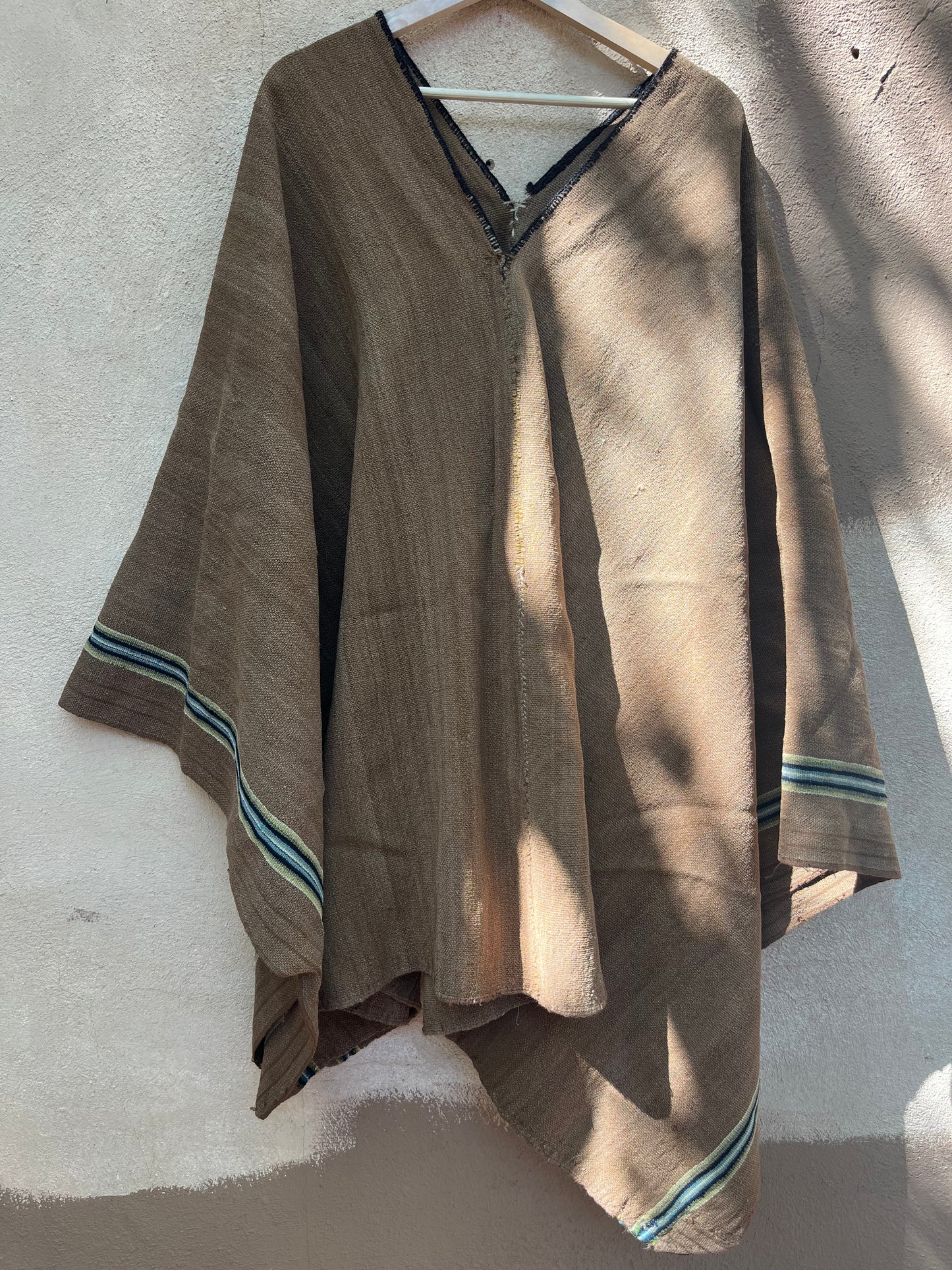 Traditional Poncho ~ Handwoven