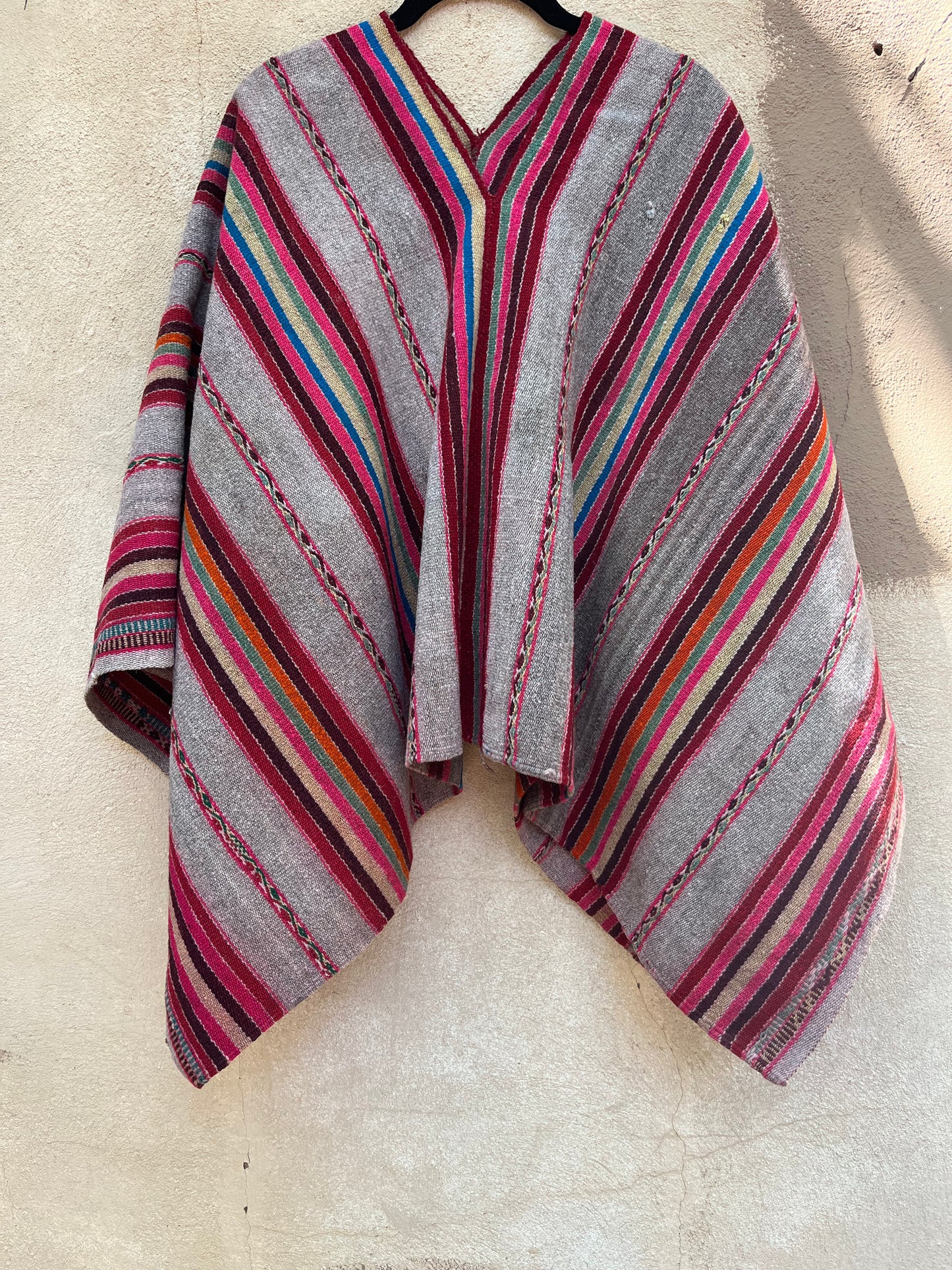 Traditional Poncho ~ Handwoven