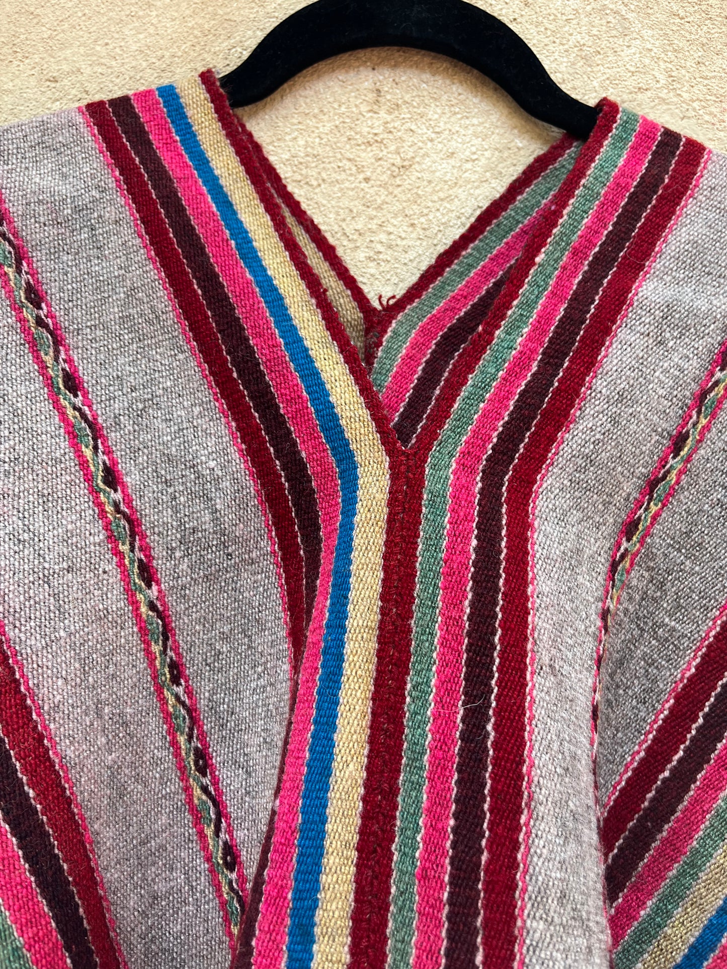 Traditional Poncho ~ Handwoven
