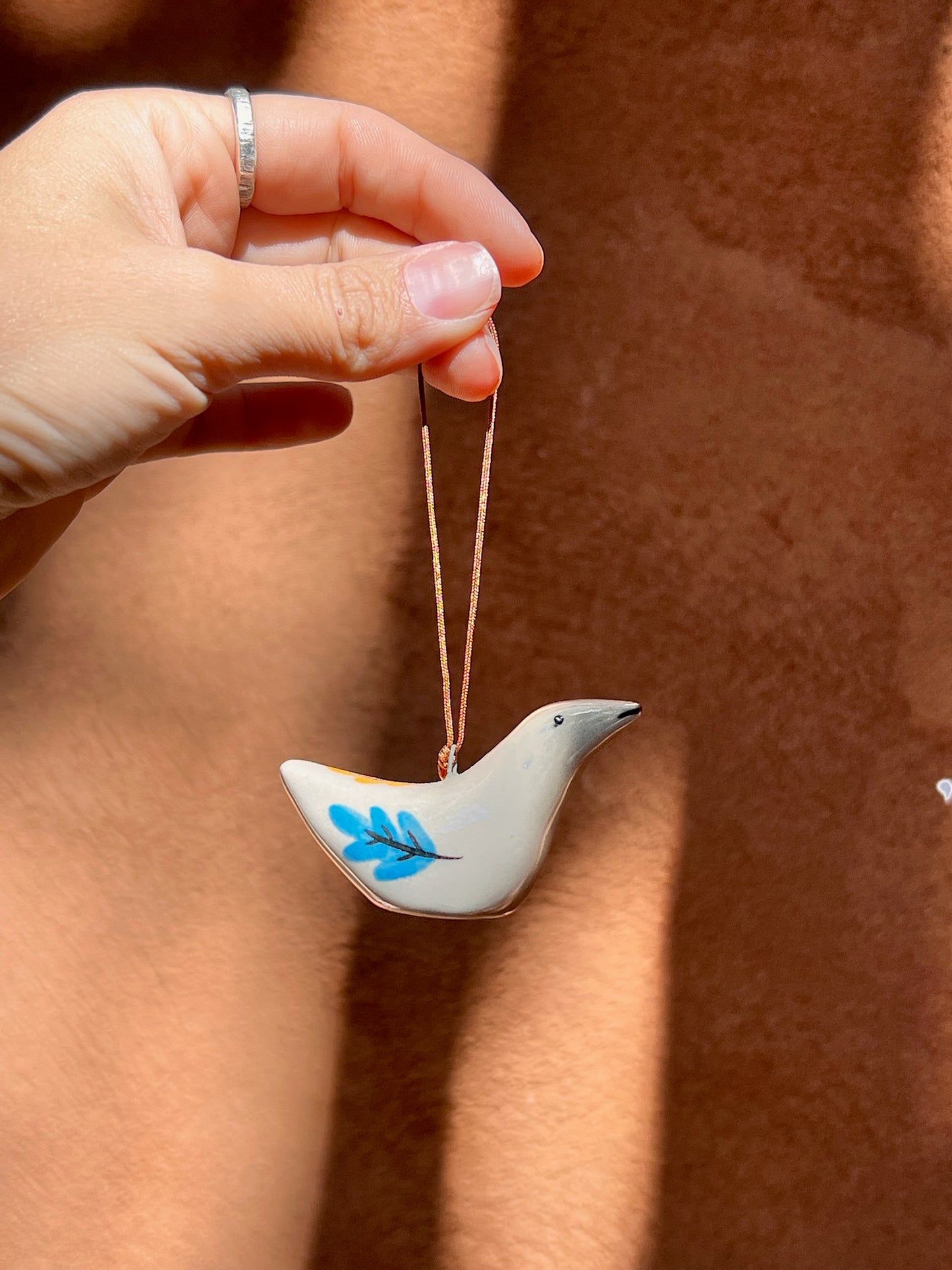 Bird Ornament - Clay