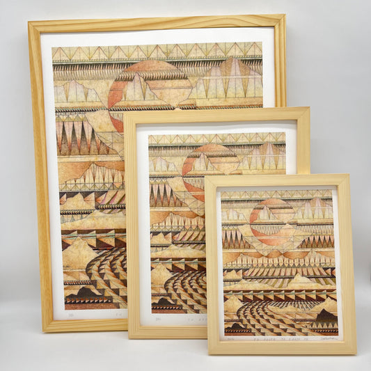 En Route to Santa Fe - Print