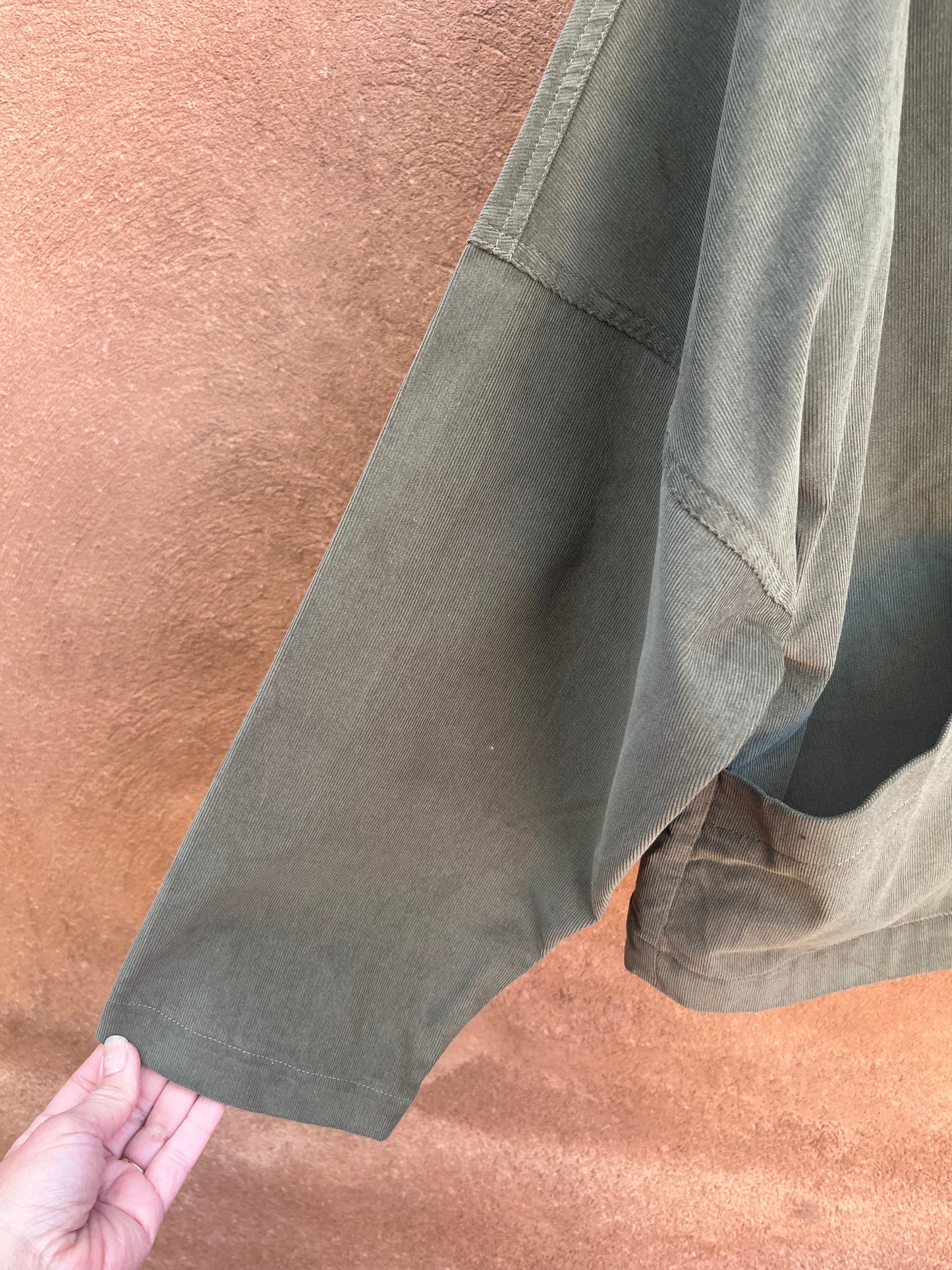 Kimono Corduroy - Blazer - olive