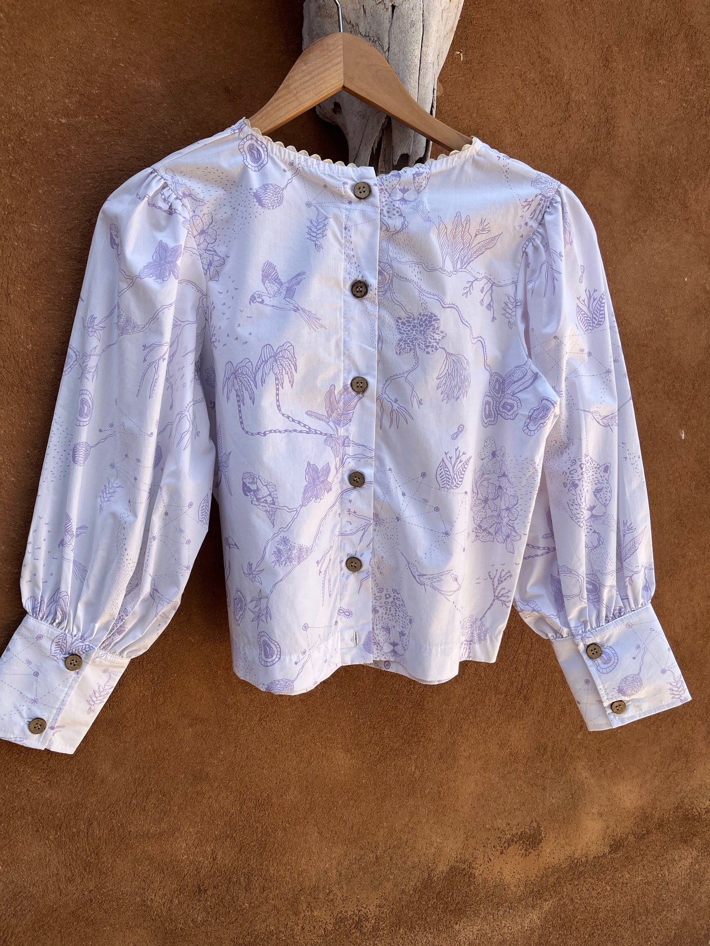 Moon Blouse - Small - Lavender