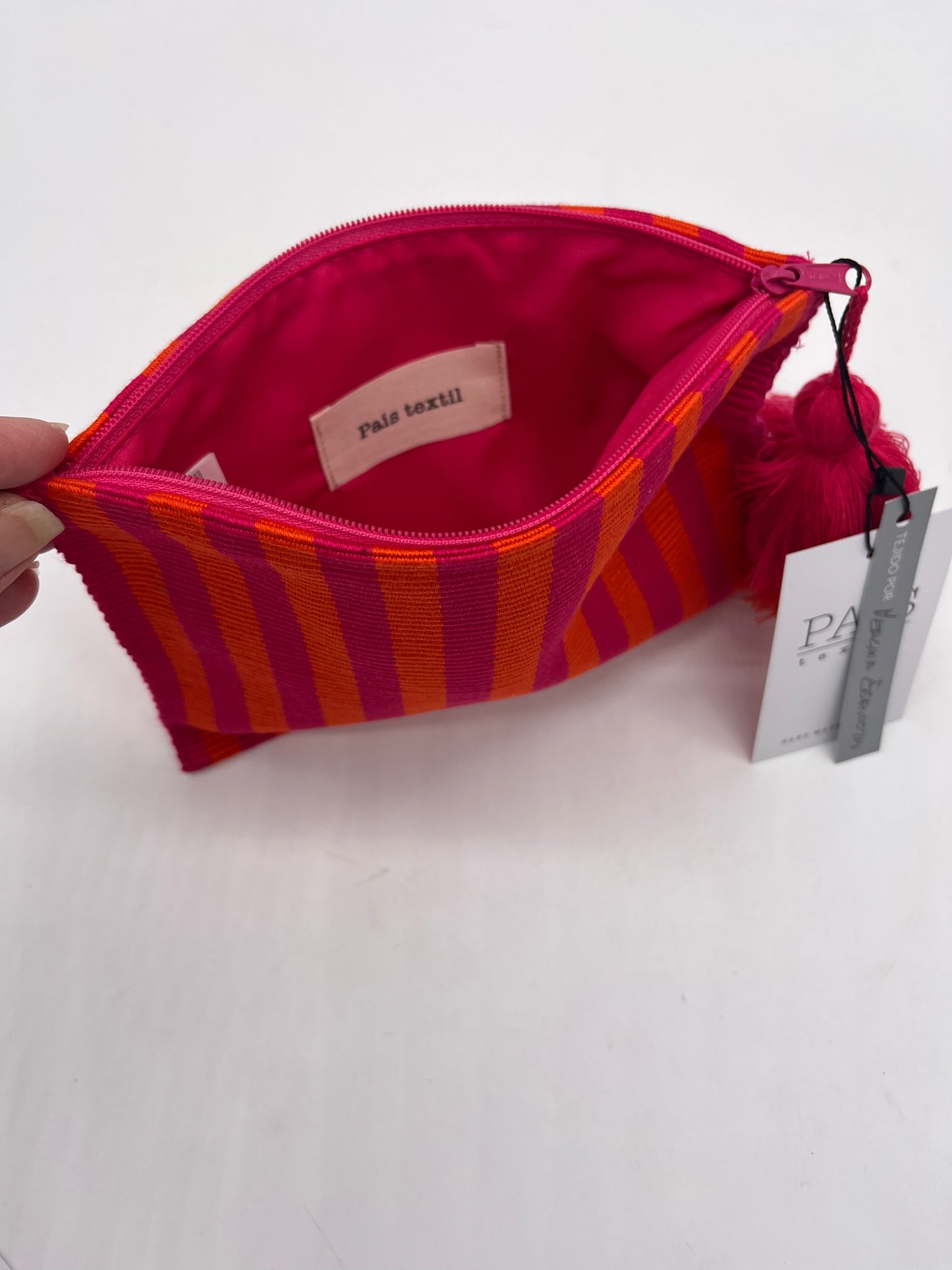 Colorful assorted pouches
