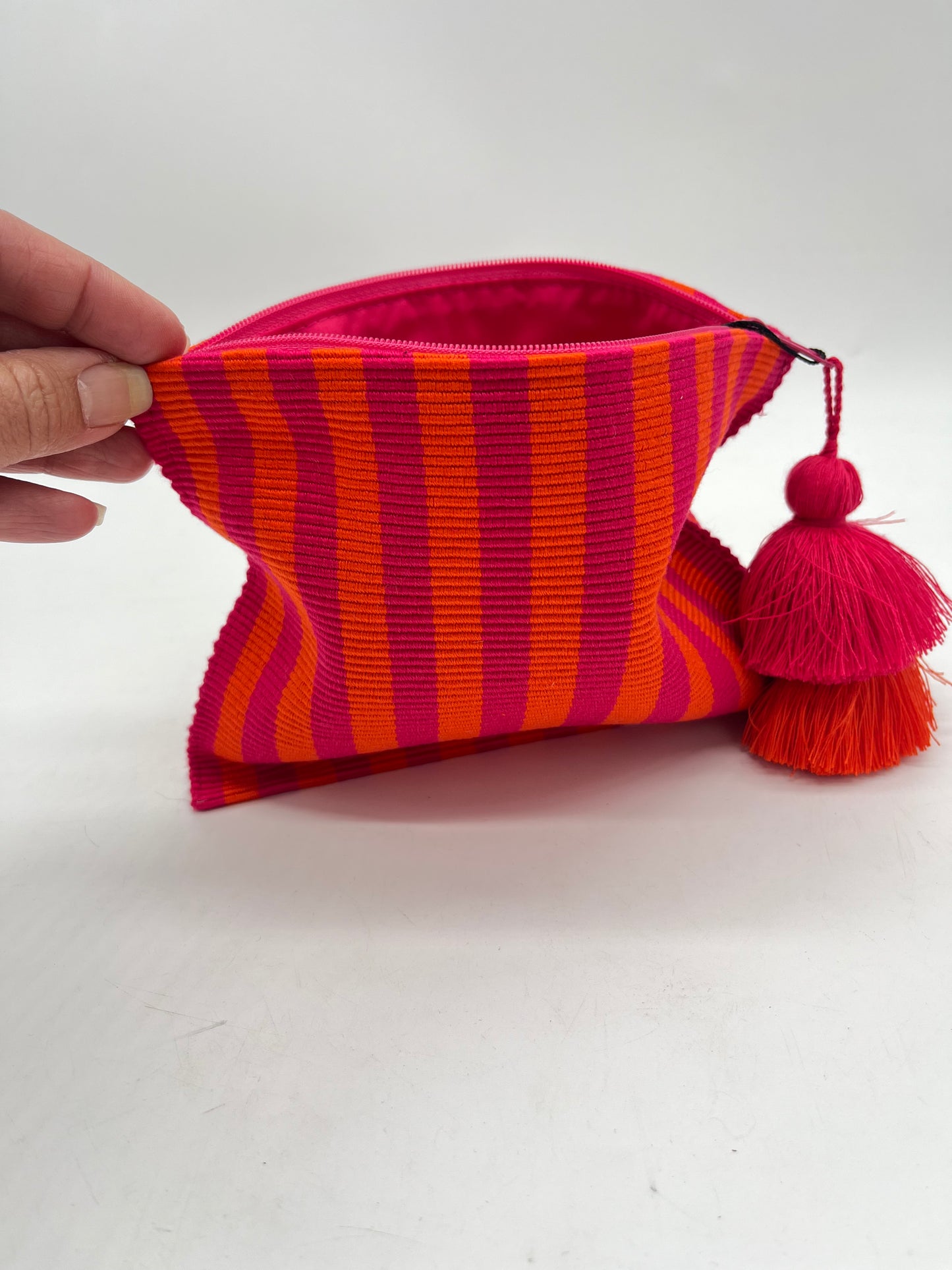 Colorful assorted pouches