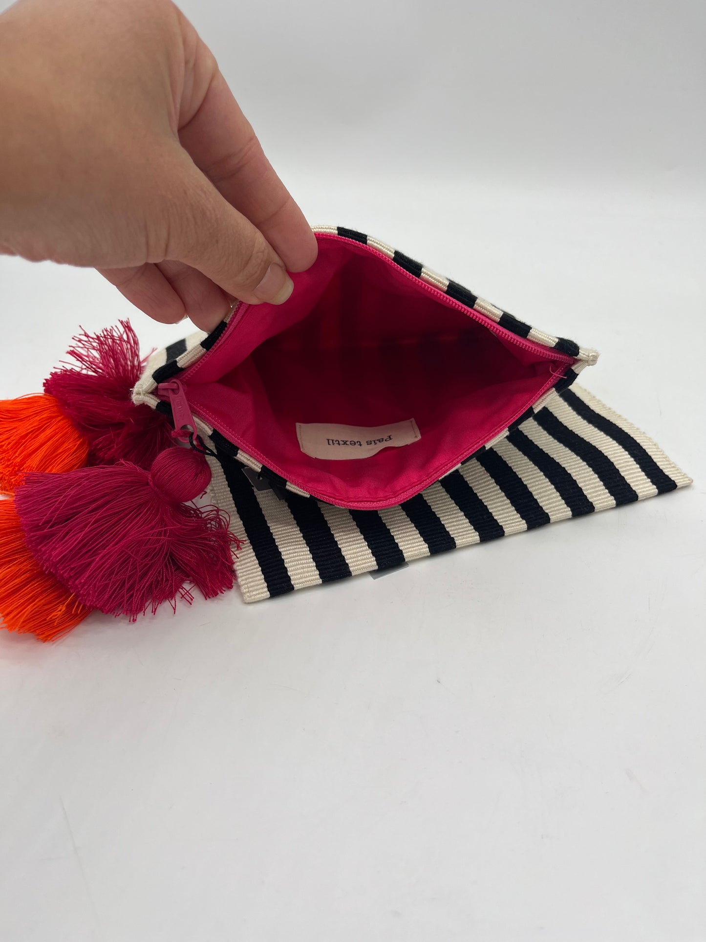 Colorful assorted pouches