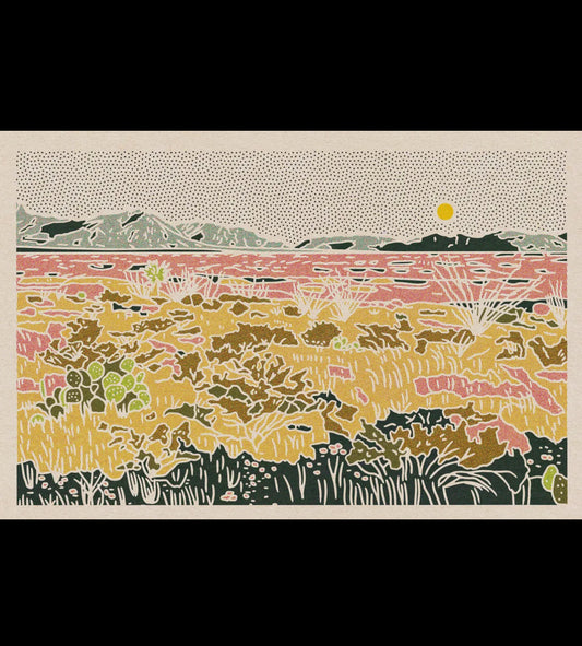 New Mexico Desert Landscape - two sizes