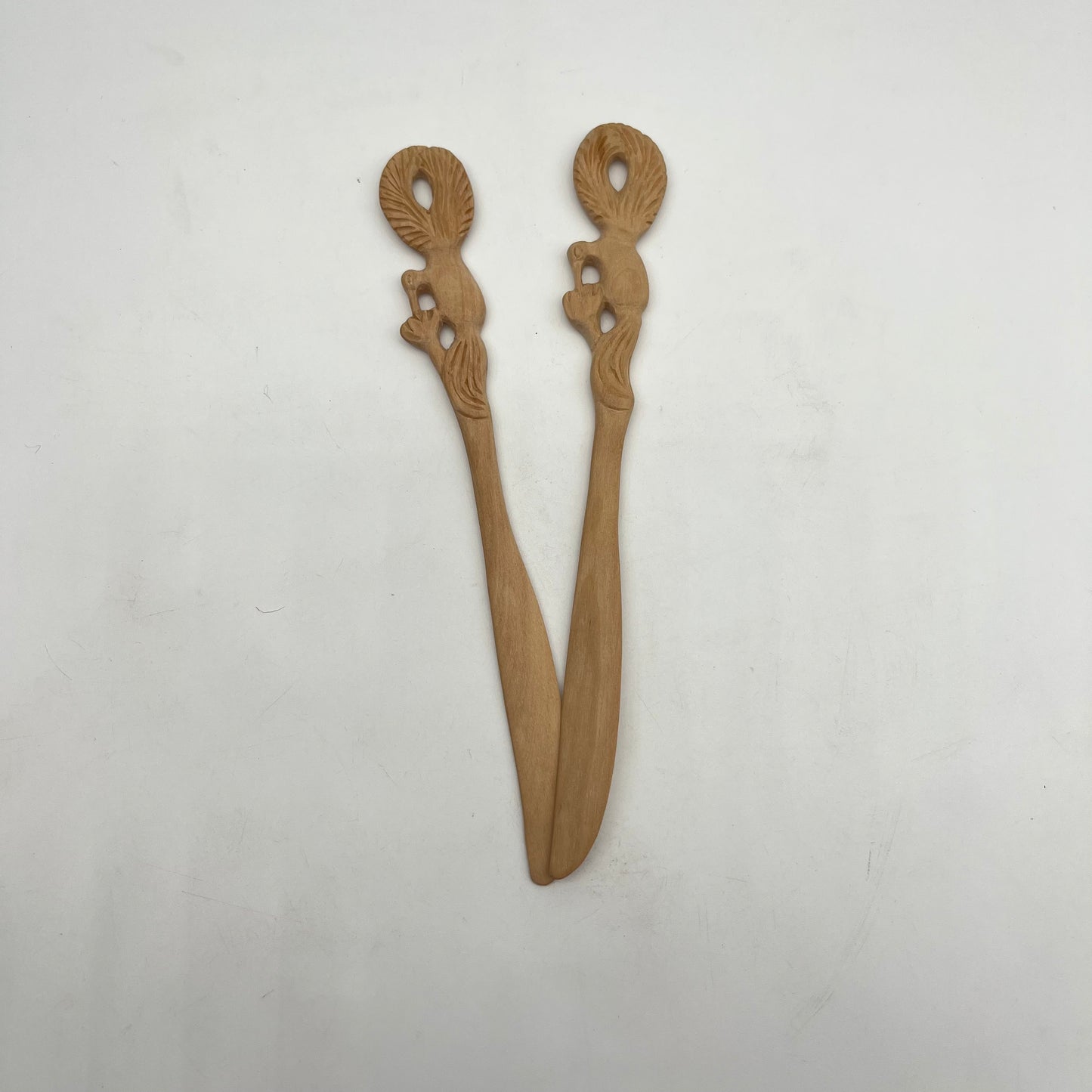 Wooden Knife - Hummingbirds