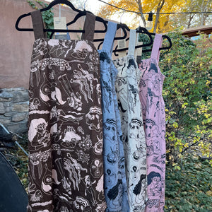 Maxi dress - Collection Creacion ~ Screen Printed Wearable