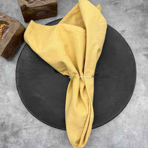 Napkins ~ organic cotton ~ hand dyed with natural dyes