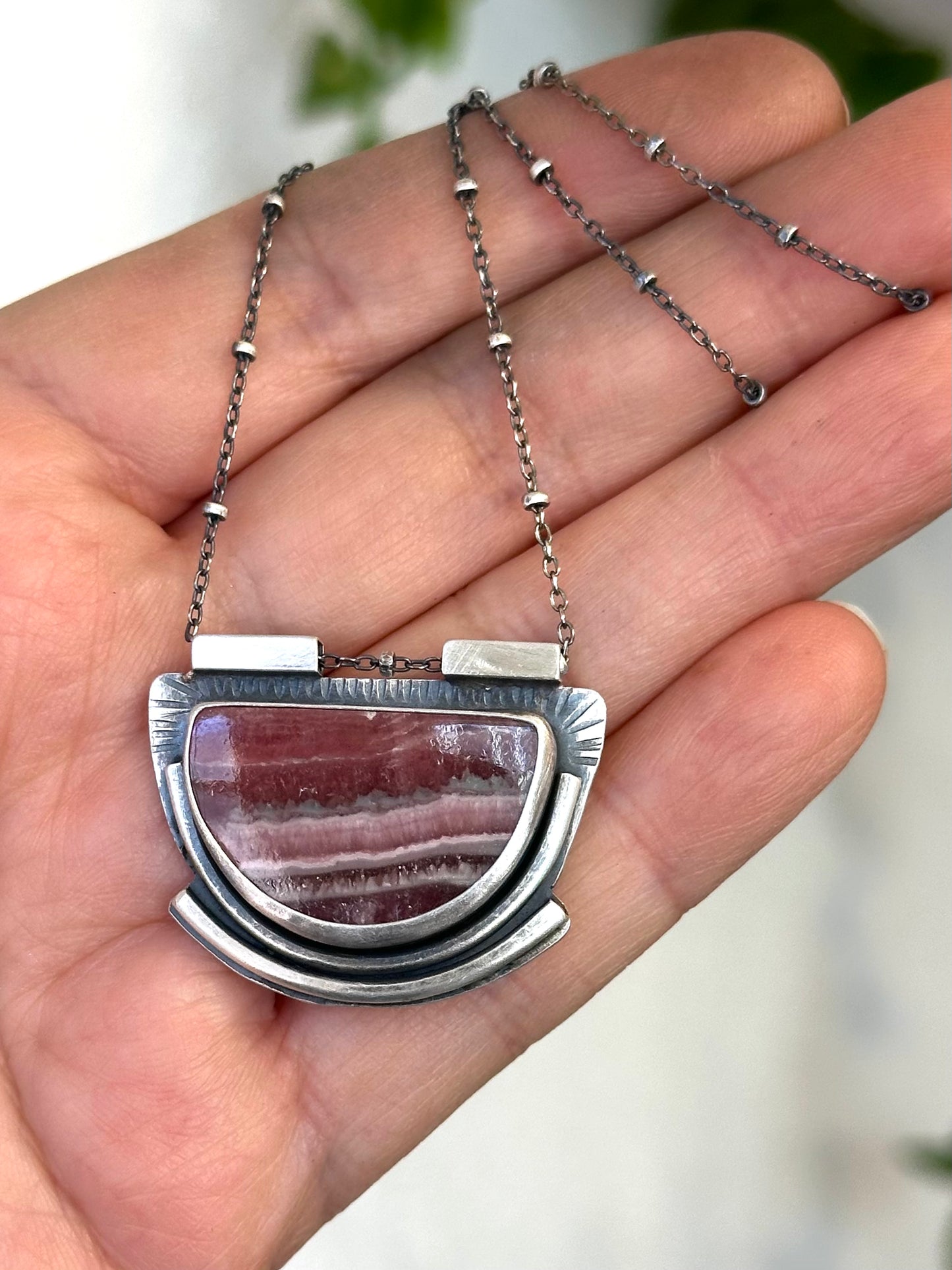 Rhodochrosite aka Inca Rose ~ Necklace ~