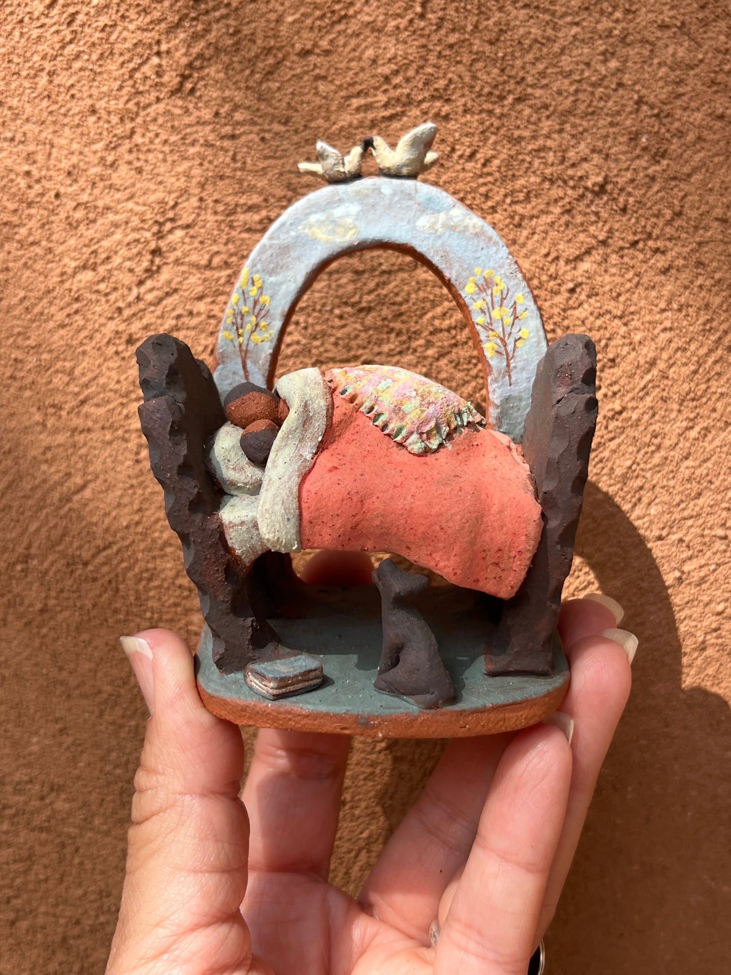 Miniature sculpture ~ together