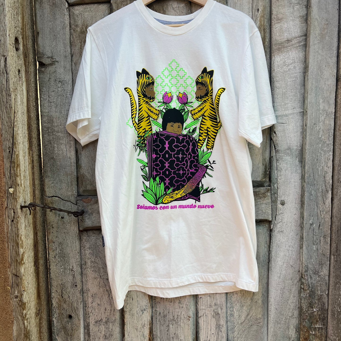 Amapolay T-shirt - Sonamos con un mondo nuevo - Medium