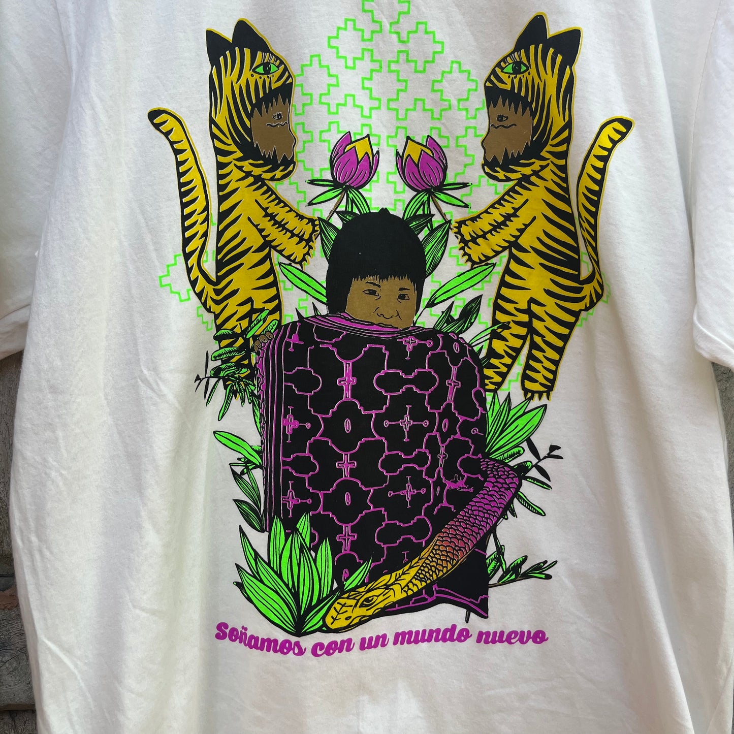 Amapolay T-shirt - Sonamos con un mondo nuevo - Medium
