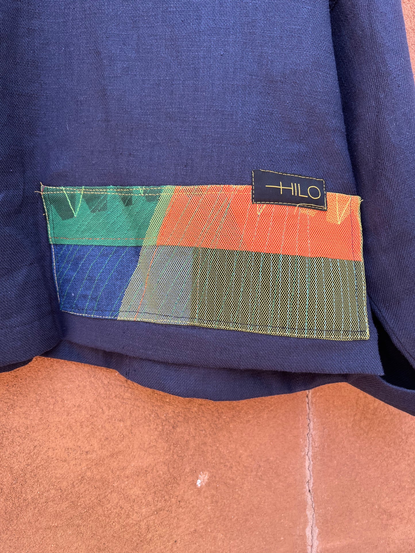Kimono Corduroy - Blazer - blue