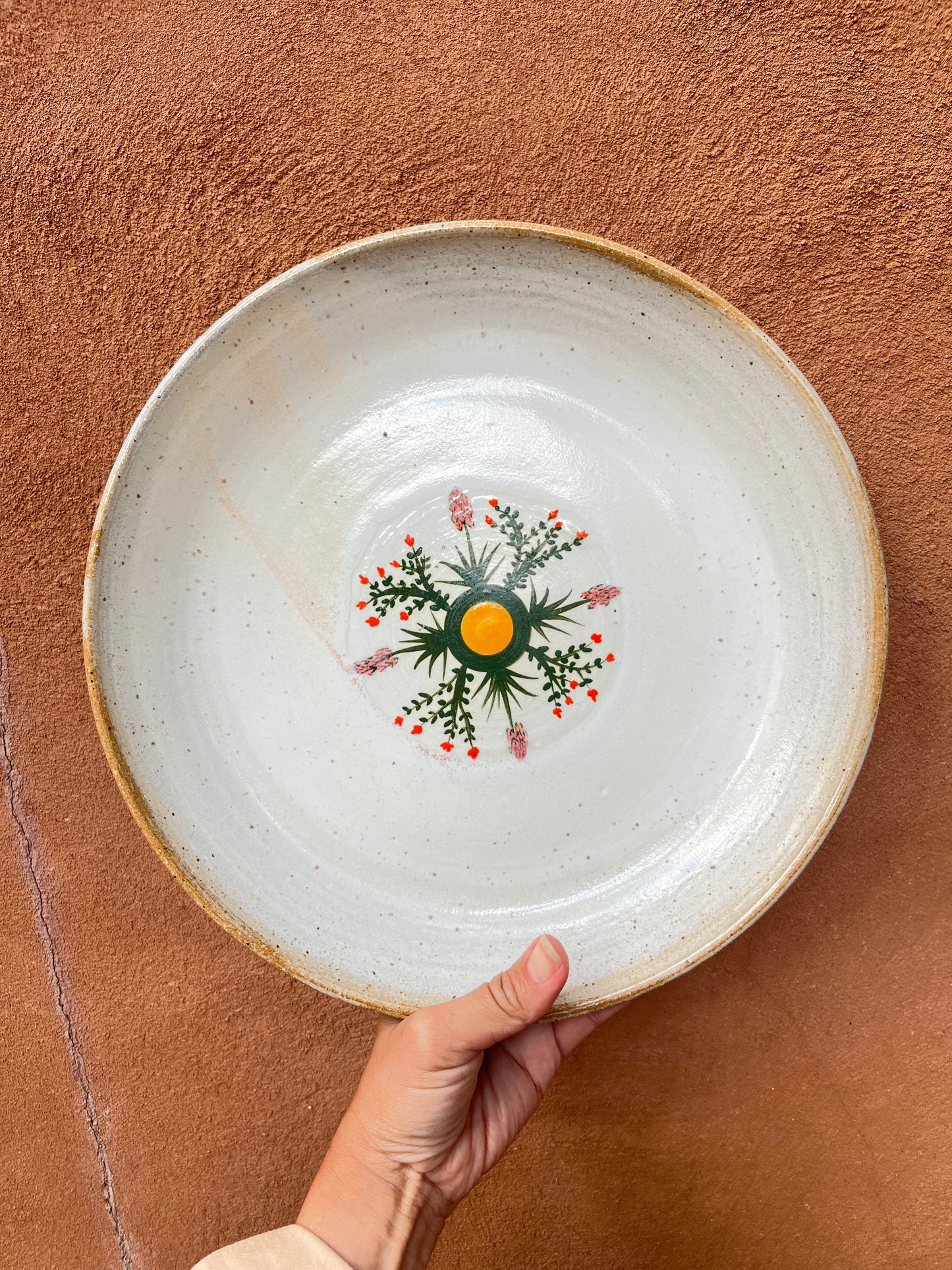 Anna Nelson ~ Platter with yucca design