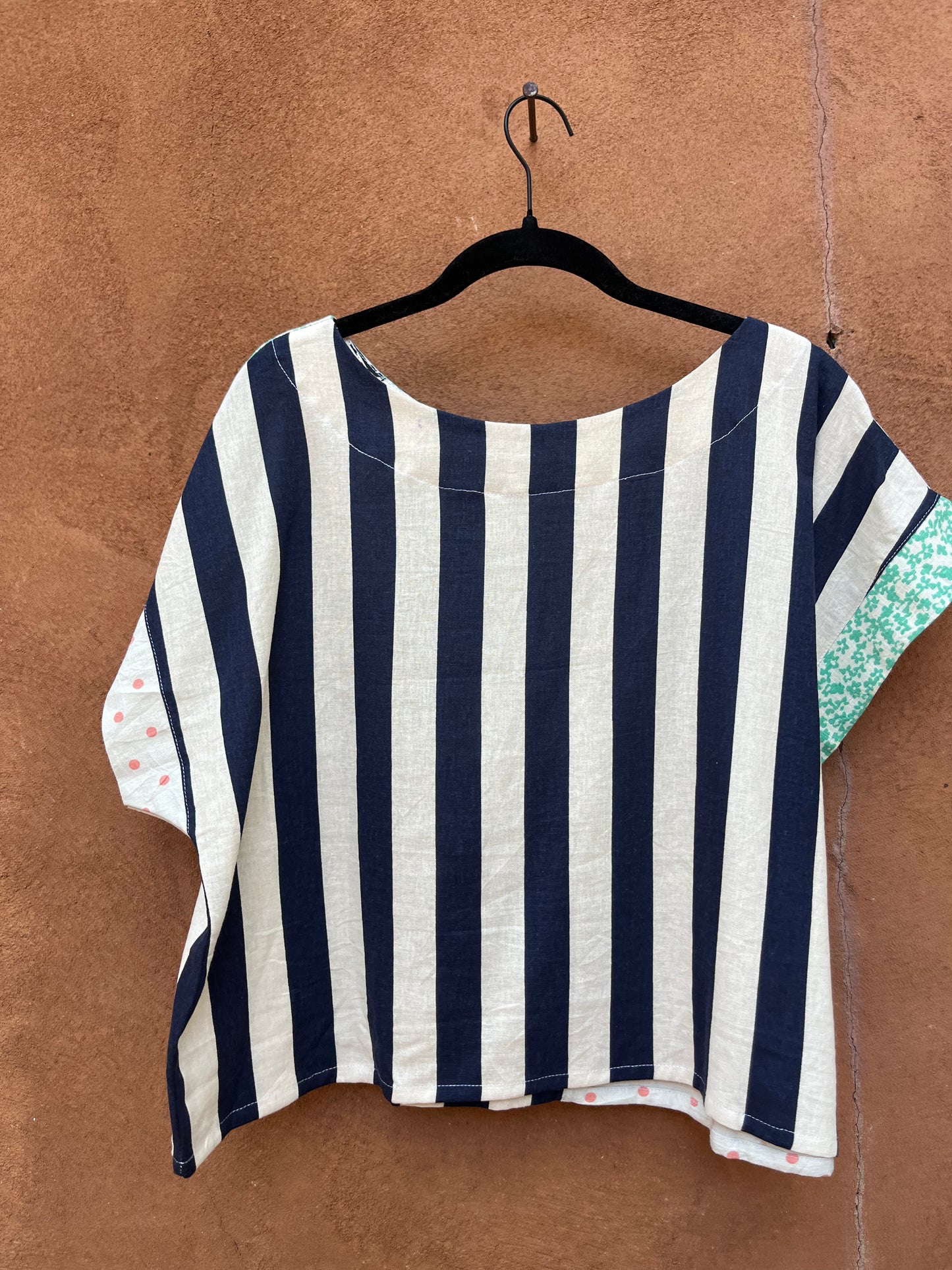 Screenprinted Box top ~ Med ~ 100% cotton