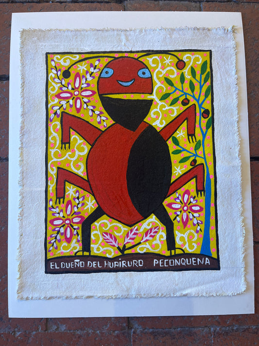 El Dueno del Huairuro - painting on canvas