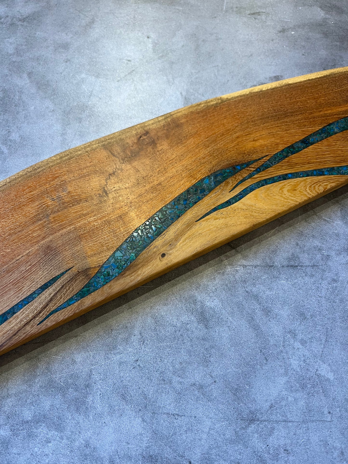 Magnetic Knife block ~ Peruvian turquoise