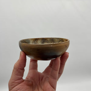 Awajun ceramic little bowls ~ 3 designs