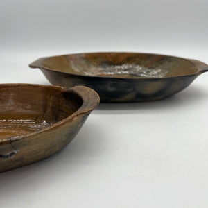 Awajun Serving Bowl ~ oval with handles