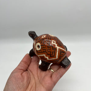 Shipibo Ceramic Turtle ~Whistle ~ 2 Colors