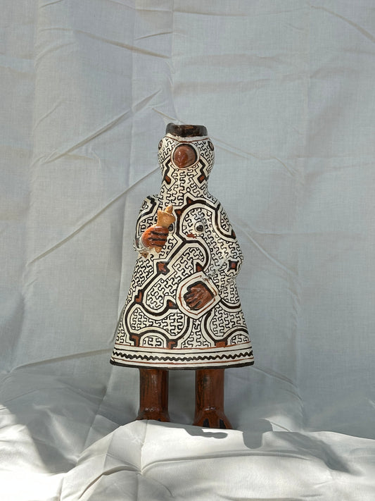 Shipibo Sculpture - Hummingbird