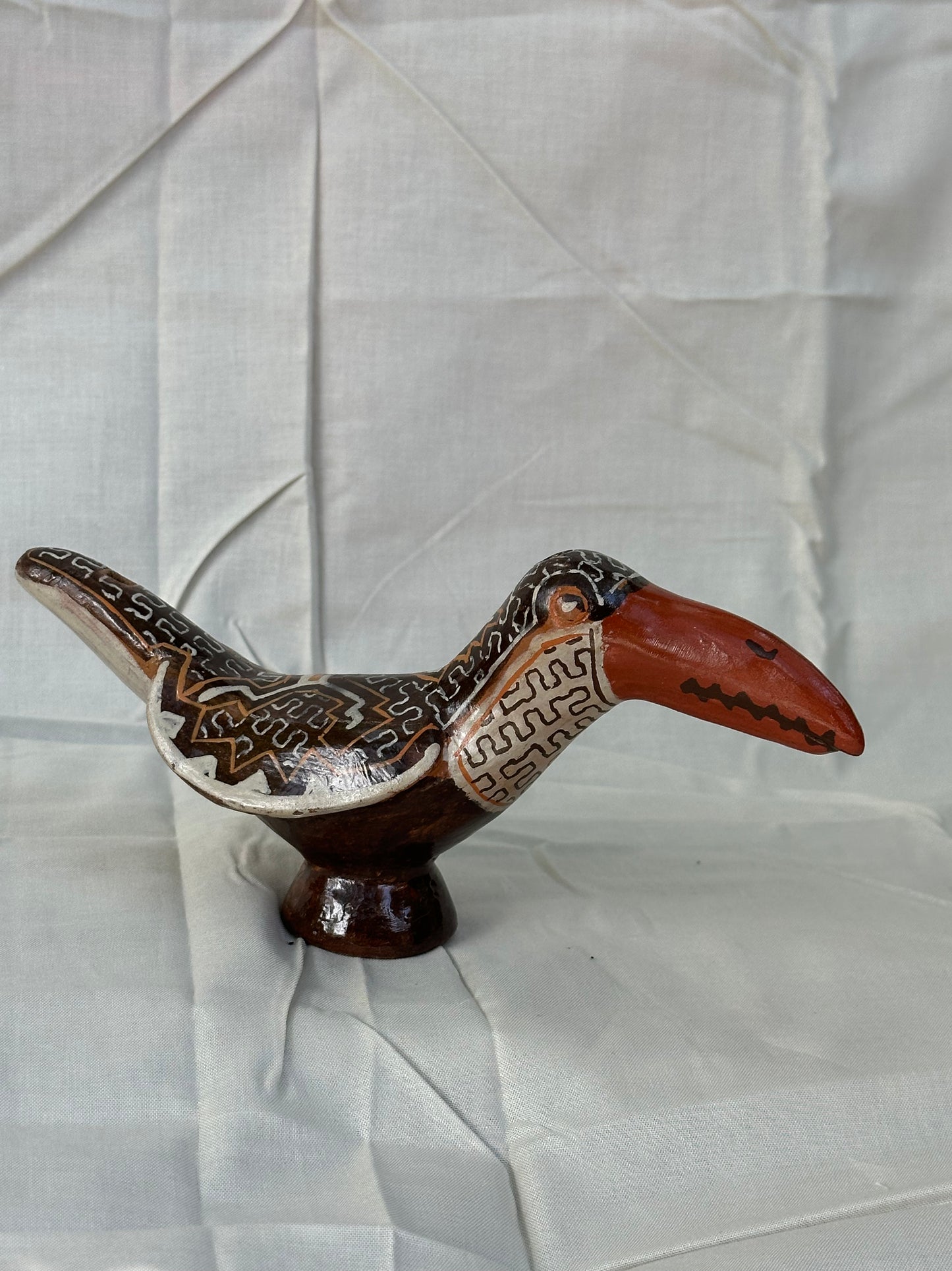 Shipibo Ceramic ~ Crane