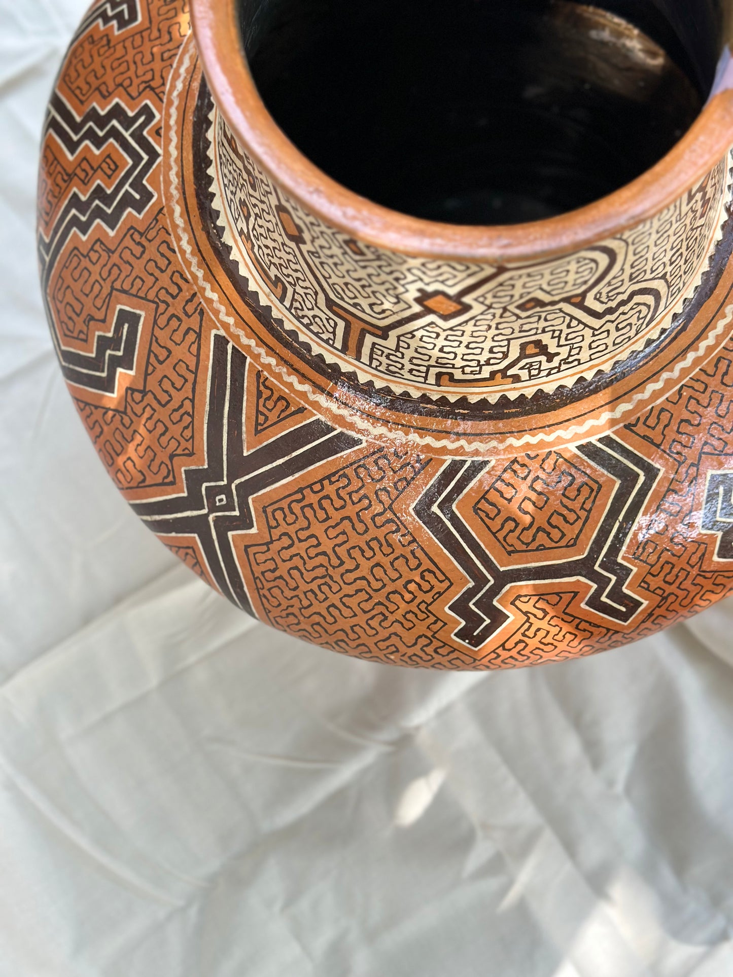 Shipibo Ceramic ~ vessel ~ 2 sizes