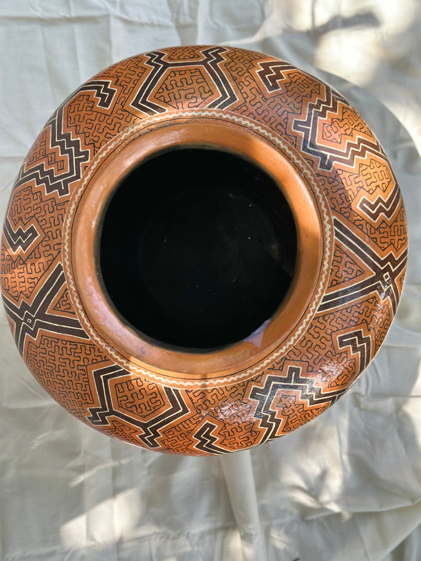 Shipibo Ceramic ~ vessel ~ 2 sizes