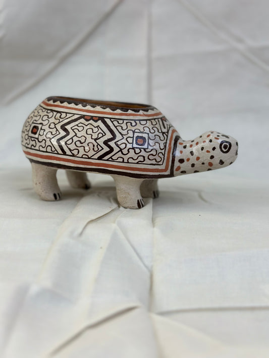 Shipibo Ceramic ~ Turtle bowl