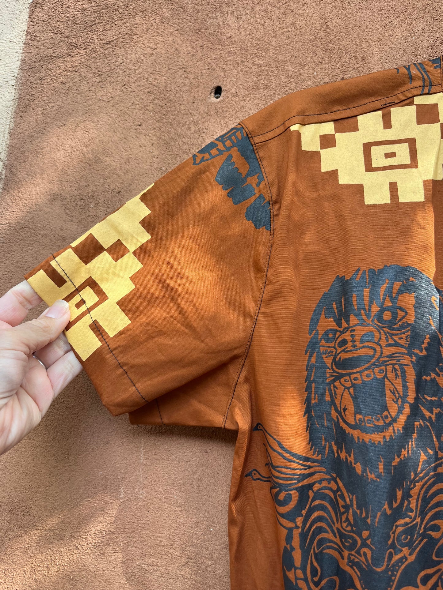Screenprinted Jumpsuit ~ Large