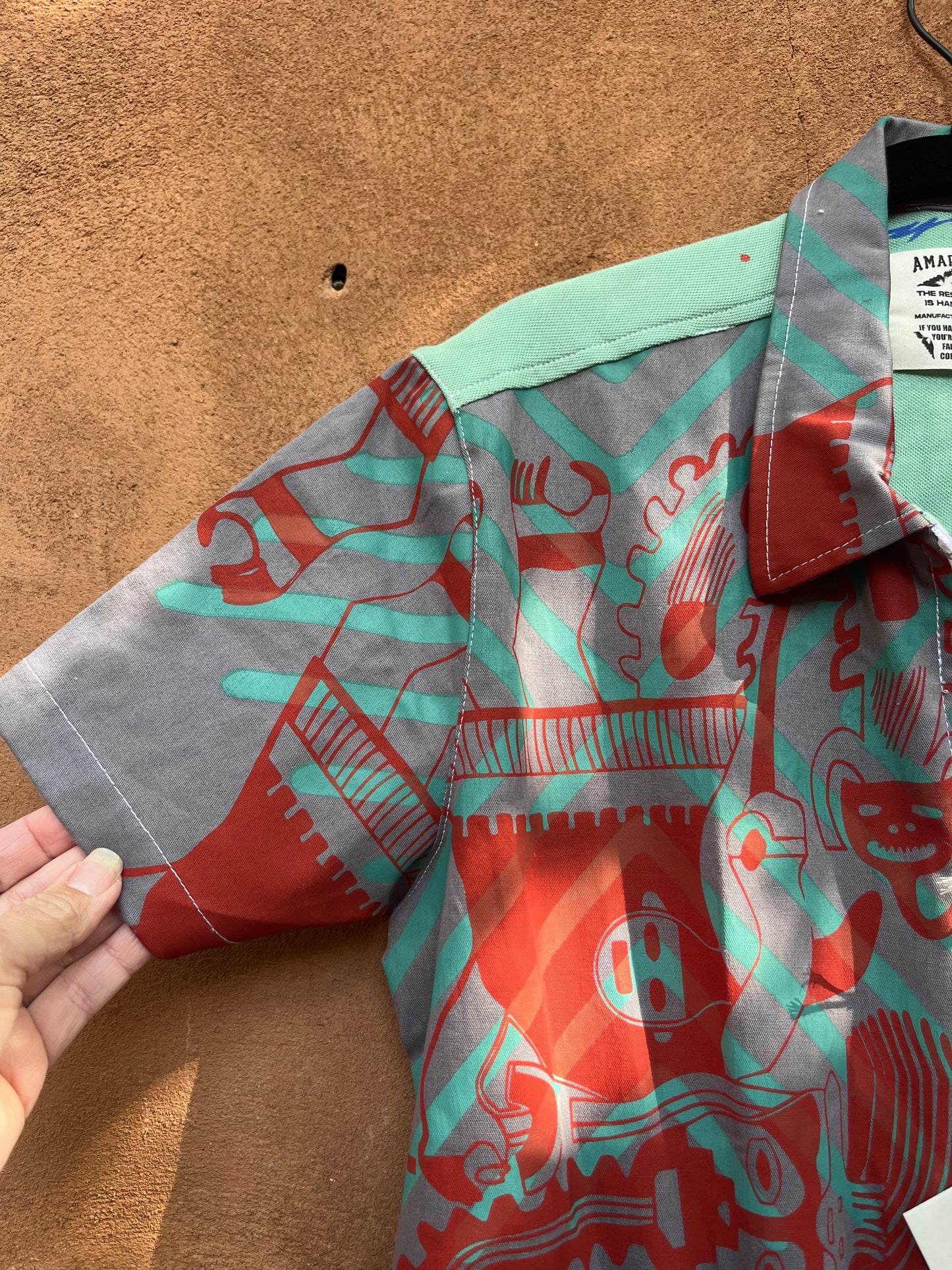 Screenprinted Jumpsuit ~ Medium