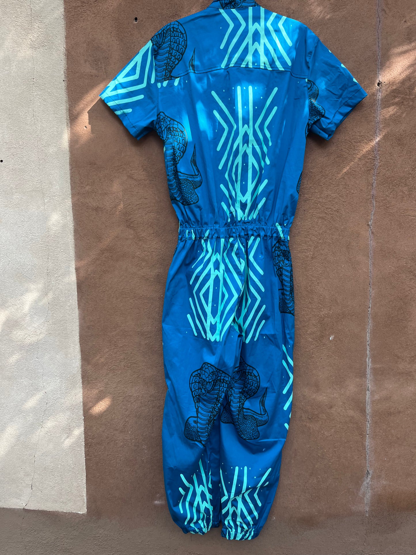 Screenprinted Jumpsuit ~ Large