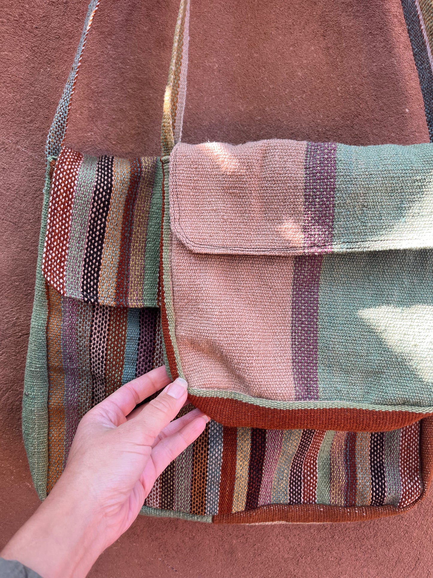 Crossbody Bag ~ Earth Tones ~ Andean textiles