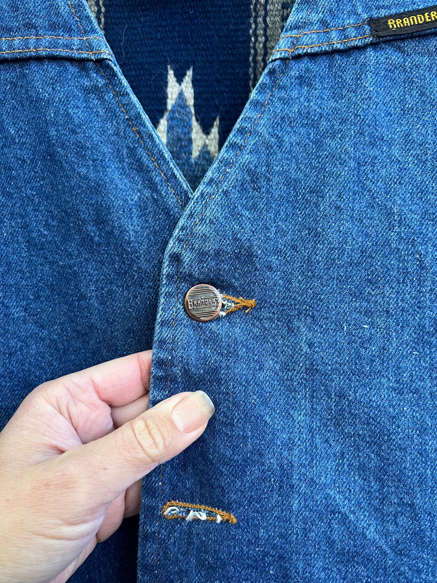 Jean Vest ~ Branders ~ Large