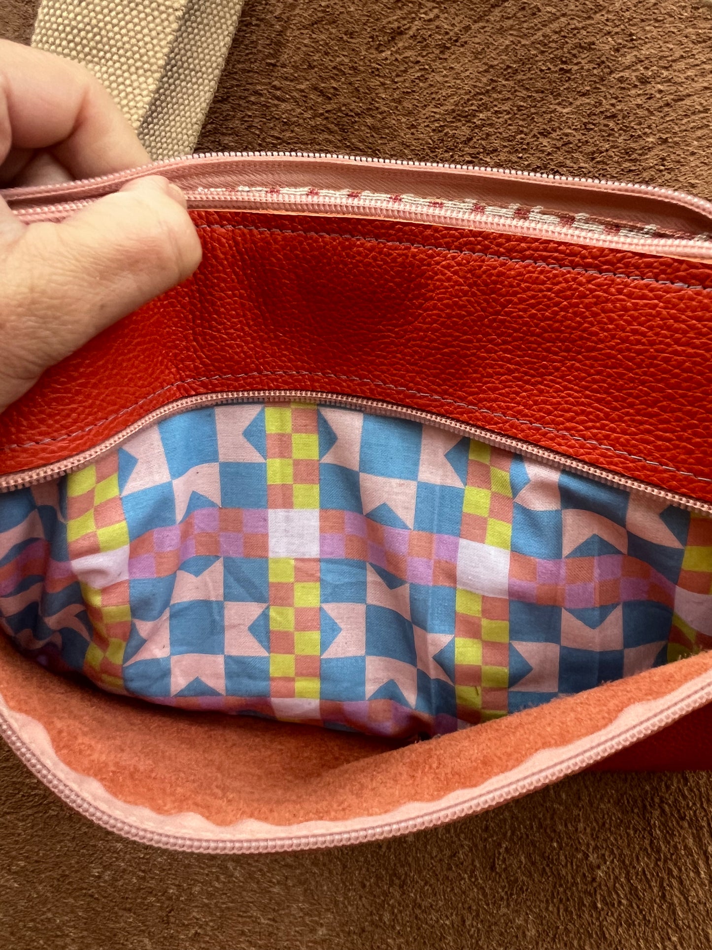 Crossbody Bag - Solid ~ Orange