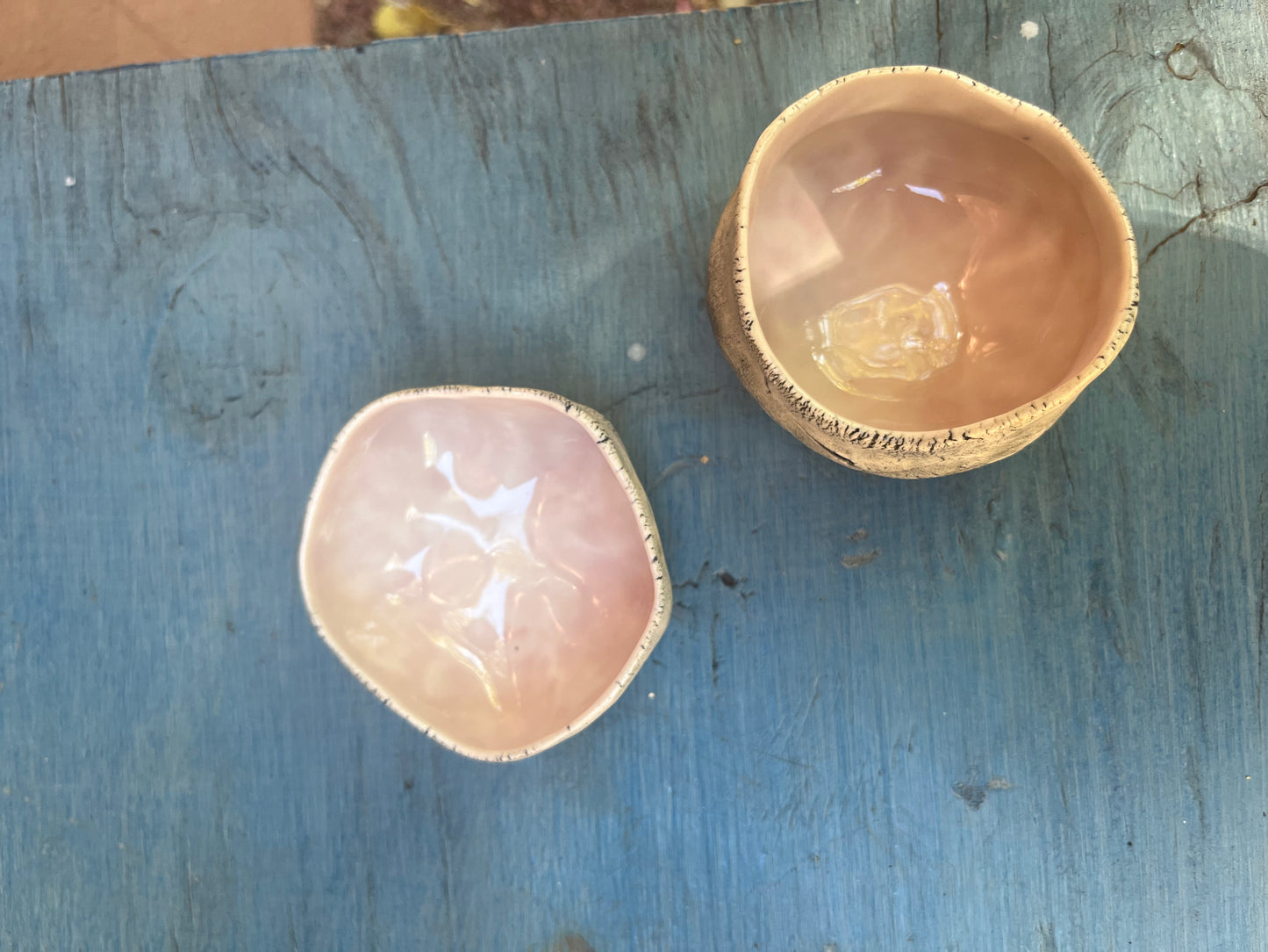 Influx Ceramics ~ Pinch Pot Pink ~ 2 sizes