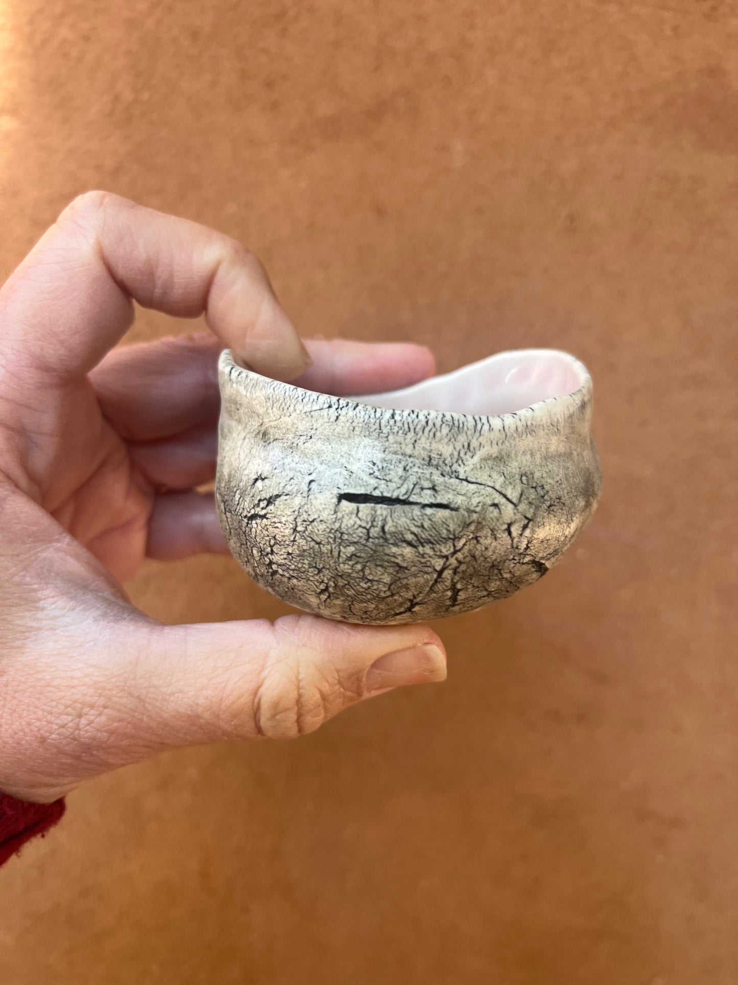 Influx Ceramics ~ Pinch Pot Pink ~ 2 sizes